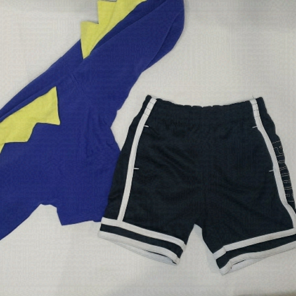 𝅺5/$30 BUNDLE PUMA Shorts + Dino Zipper Bodysuit